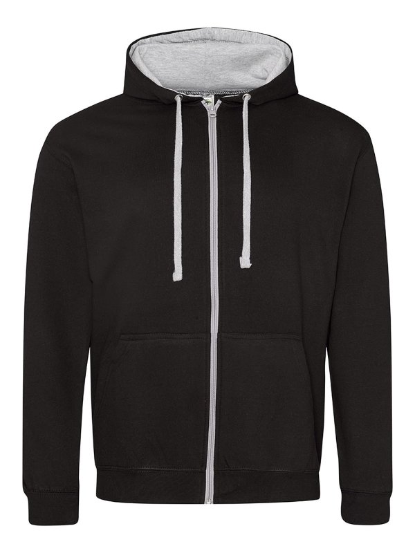 jet black/heather grey
